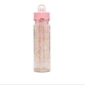 NWT Ban.do Pink Glitter Bomb Water Bottle